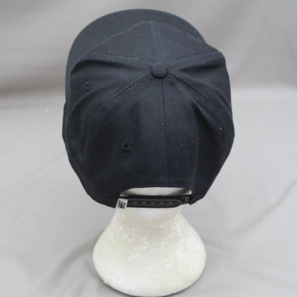 Vintage Hat - Nike White Swoosh Black Body - Adult Snapback - Picture 5 of 9
